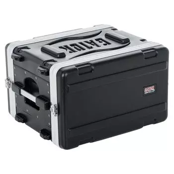 GATOR Rack Case Lightweight PE Standard Molded Rack Case Series Size 6U/Short GR-6S (Screws/washers included) [] чёрный