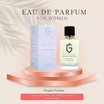 Gaurance Night Queen Special Limited Edition Роскошные духи для женщин - оригинальный французский аромат с стойким запахом Eau De Parfum -100 мл 100 ml