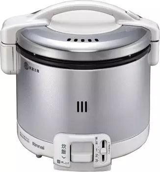 Газовая рисоварка Rinnai Kogamaru серо-белая 0.54L (0,5-3 стакана) (13А) RR-030FS_A__W__13A_