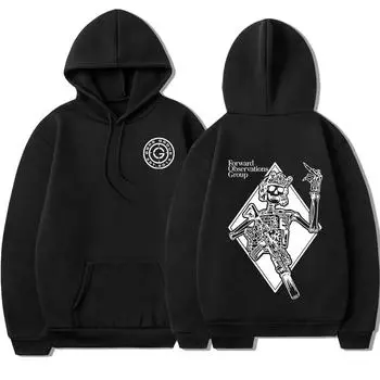 Gbrs Forward Observations Group Hoodie Punk Skeleton Hoodies Gothic Clothes Unisex Unisex Fashion Vintage Graphic Hooded SweaUnisex Tshirt L