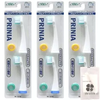 GC Plinia Brush 2 шт. с оригинальным хлопковым набором [Набор 3] Multi-Fit MI-1015