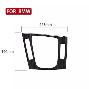 Gear Shift Panel Cover Trim for BMW 3 Series E46 1998-05 LHD only Carbon Fiber