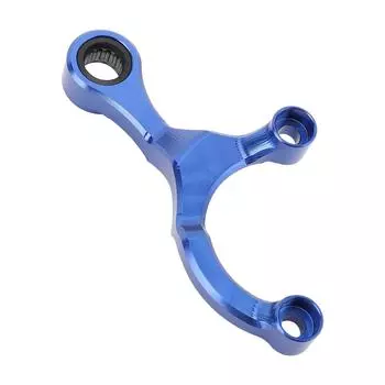 Gear Shift Stabilizer Accurate Aluminium Alloy Motorcycle Shift Support for Tenere 700 Rally синий