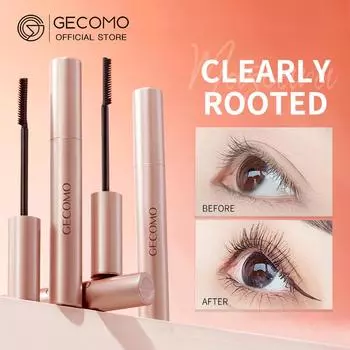 GECOMO Стойкая тушь для ресниц Natural Curl Volume Не легко размазать Детальное расчесывание ресниц