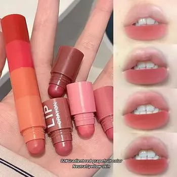 GEGE BEAR Korea Crayon Lipstick 4 цвета матовая помада водостойкая стойкая цветная помада