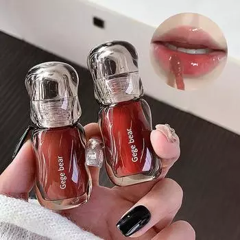Gegebear Crystal Clear Water Light Lip Gloss Увлажняющая губная помада-глазурь