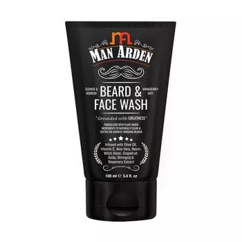 Гель для бороды и лица (100 мл), Beard & Face Wash, Man Arden