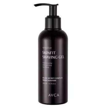 Гель для бритья Abka Sensitive Skin Fit, 1 упаковка, 200 мл