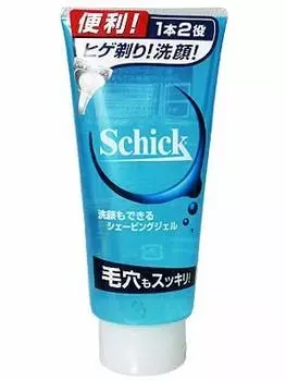 Гель для бритья Chic, который также можно использовать в качестве средства для умывания лица, набор из 6 предметов, 180 г