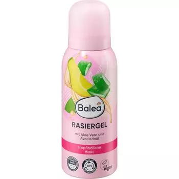 Гель для бритья DM Balea Aloe Vera, маленькая емкость 75 мл