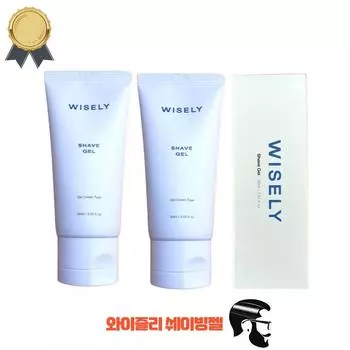 Гель для бритья Wisely, 2 упаковки, 80 мл