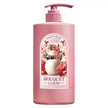 Гель для душа Bouquet Garni Moisture с ароматом белого мускуса, 1 л, 1 шт.