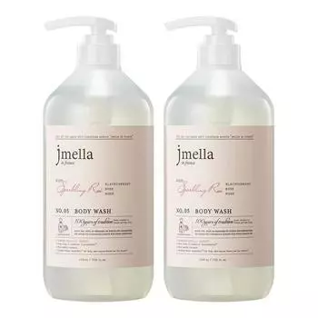 Гель для душа Jamela in France Sparkling Rose Floral, 2, 1000мл корейская косметика