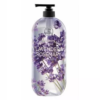 Гель для душа On the Body Super Botanic с ароматом лаванды и розмарина, 900 г, 1 шт.