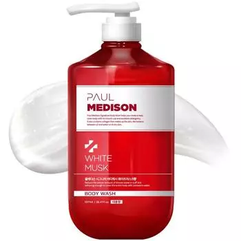 Гель для душа Paul Madison Signature с ароматом белого мускуса, 1,077 л, 1 шт.