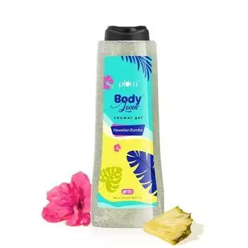 Гель для душа Plum BodyLovin Hawaiian Rumba (475мл) | Гель для душа | Удобен для путешествий | Пляжный аромат | Суперпенящийся