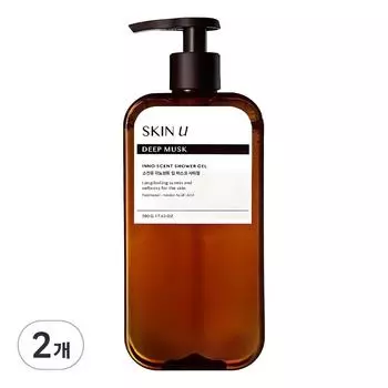 Гель для душа Skin U Innocent Body Wash Deep Musk, 500 г, 2 шт.