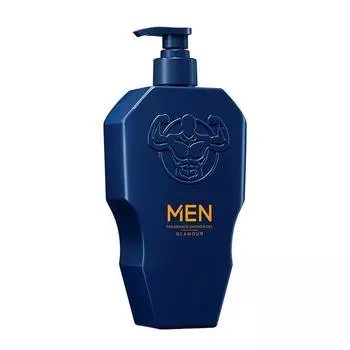 ГЕЛЬ ДЛЯ ДУША ДЛЯ МУЖЧИН GLAMOUR Мужской гель для душа Густая пена Очищающий гель для душа для тела жидкий 500 мл One Size синий