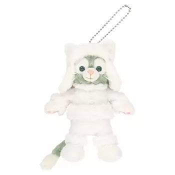 Gelatoni Plush Badge Duffy Friends White Winter Time Wonders Christmas 2023 Winter &