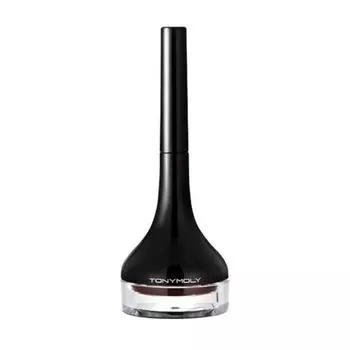 Гелевая подводка для глаз Tony Moly Back Gel с длинной кистью, оттенок 2 Коричневый, 1