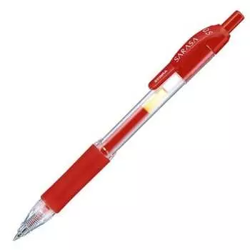 Гелевая шариковая ручка Zebra Sarasa 0.5 красная 10 шт. B-JJ3-R