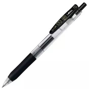 Гелевая шариковая ручка Zebra Sarasa Clip 10 шт., 0,7 , Черная, Ручки, B-JJB15-BK