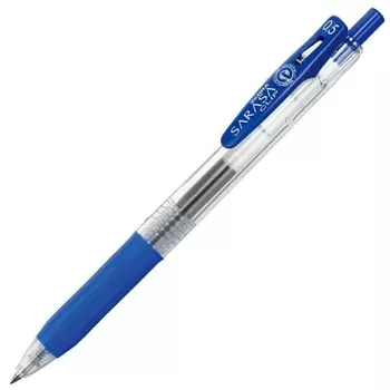 Гелевая шариковая ручка Zebra Sarasa клип 0.5 синяя 10 шт. B-JJ15-BL
