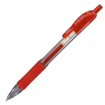 Гелевая шариковая ручка ZEBRA Sarasa Red 10 шт. 0.7 B-JJB3-R