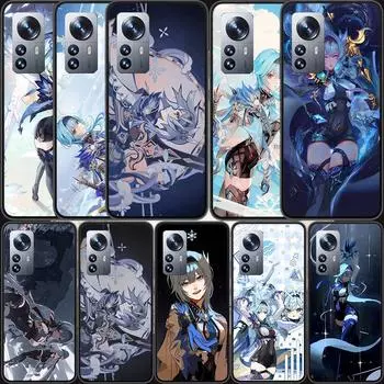 Genshin Impact Eula Phone Case For Xiaomi Mi 12 11T 10T 9T Pro 12X 11i 11 Ultra 10 Lite 5G 9 8 6X 5X Capa Coque Xiaomi Mi 5X