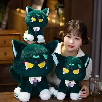 Genshin Impact Game Peripheral Mandrill Cat Doll, большая плюшевая игрушка, милая тряпичная кукла в подарок, 22 см, 32 см, 42 см 22cm