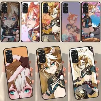 Genshin Impact Gorou для Redmi Note 12 Pro Plus чехол для Redmi Note 10 8 9 11 Pro 12S 11S 10S 9S 9C 10C 12C чехол Redmi Note 10S