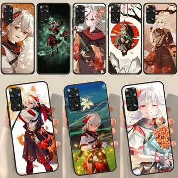 Genshin Impact Kaedehara Kazuha для Redmi Note 12 Pro Plus чехол для Redmi Note 10 8 9 11 Pro 12S 11S 10S 9S 9C 10C 12C чехол Redmi Note 10 5G