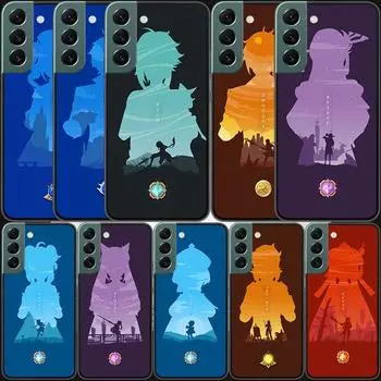 Genshin Impact Phone For Samsung Galaxy Note 20 Ultra 10 Lite 9 8 M11 M12 M21 M30S M31S M32 M51 M52 Case J8 J6 J4 Plus M60S M80S Samsung Note 8