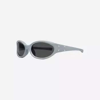 Gentle Monster x Maison Margiela MM104 Кожа Синий Черный MM104-LBL1