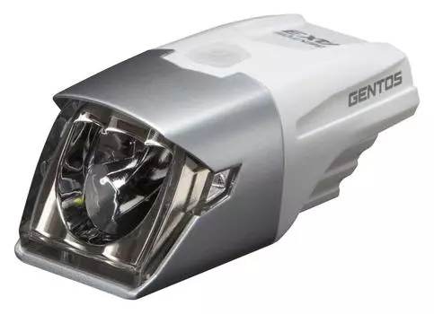 GENTOS USB rechargeable bike light AX 003MW 90 lighting Metal white Compliant with ANSI standards [Brightness lumens/Practical 3.5 hours] AX-003MW