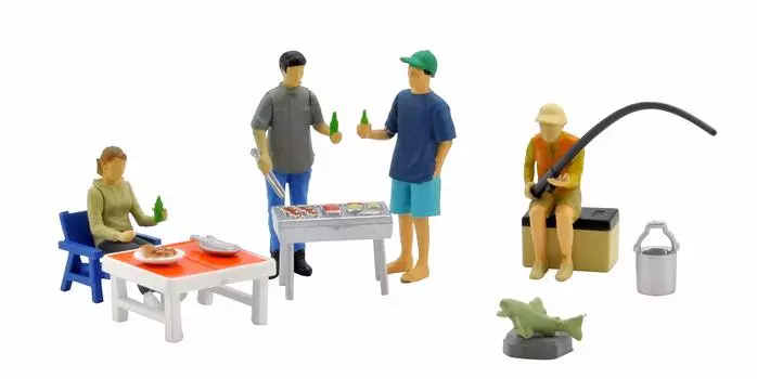 Geocolle 64 Car Snap 06a BBQ набор для покраски и сборки 313991 1/64# ABS/ПВХ кукла/аксессуары