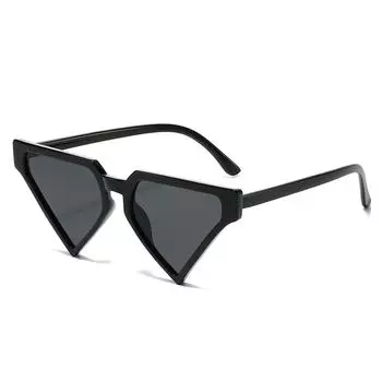 Geometric Sunglasses, Personalized Hip-Hop Triangle Glasses, Beach Jelly Sunglasses regular