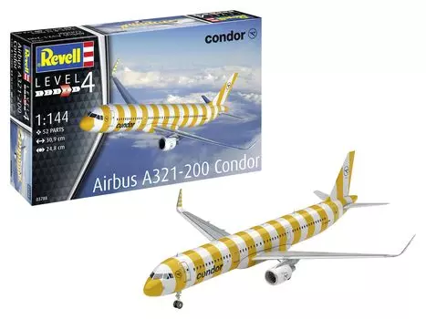 Немецкий уровень Airbus Condor Пластиковая модель 03788 1/144 A321-200