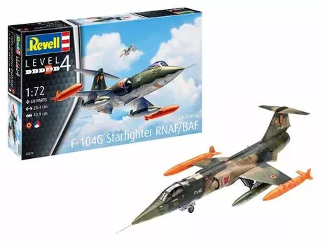 German Level Dutch Air Force Starfighter Plastic Model 03879 1/72 F-104G NL/B