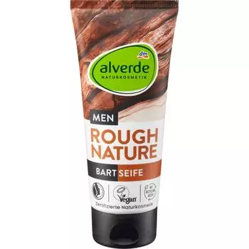 Германия DM Alverde Alverde Men Rough Nature Beard Cleansing Soap 100 мл