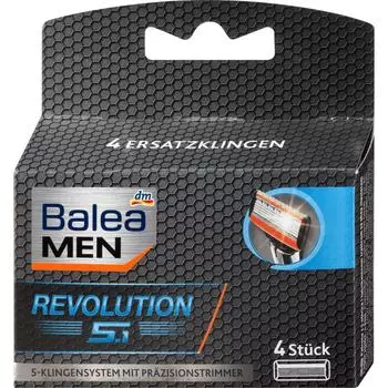 Германия DM Balea Revolution 5,1 Лезвие бритвы (Мужчины), 4Ст
