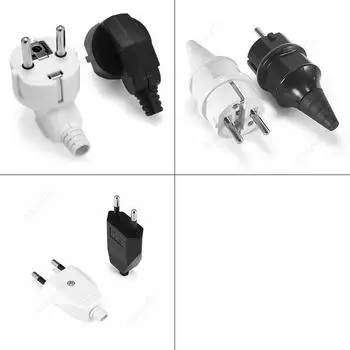 Германия Schuko Rewireable Power Plug 250V 16A EU CEE 7/7 Стандартный адаптер Розетка Соединитель Электрическая розетка Адаптер питания au