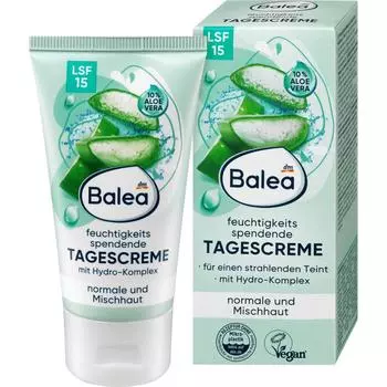 Germany DM Balea Balea Day Cream Moisturizing SPF15 50ml