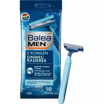 Germany DM Balea Double Blade Disposable Razor (Men), 10St
