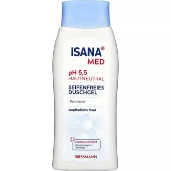 Germany Rothmann Isana pH 5.5 neutral shower gel 250ml (for sensitive skin)