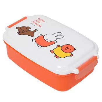 Герметичный ланч-бокс Kutsuwa Miffy Square, серия детских ланчей Miffy MF808
