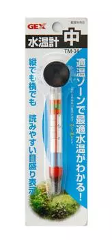 GEX AQUA HEATER Водный термометр Средний Легко считывать показания как по вертикали, так и по горизонтали Диапазон измерения Водный термометр для декоративных рыб TM-34