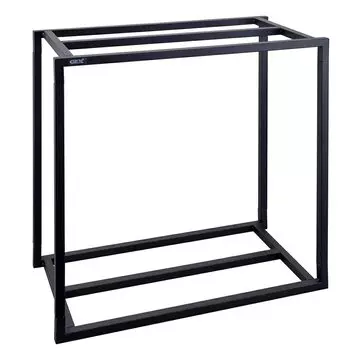 GEX Aqualac Width 60 x Depth 30cm for Assembly type aquarium upper and lower 2 Black 600BK Steel, aquariums, stand, levels, чёрный