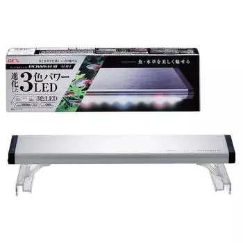 GEX Clear LED POWER III 300 Яркость 500 лм Цветовая температура LED 3 Цвета Переключение с Подъемом Света Для Аквариума Суккуленты Ширина 30 см Аквариум чистый