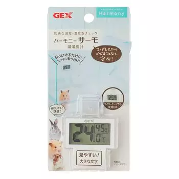 GEX Harmony Harmony Thermo Термогигрометр беспроводной цифровой дисплей для хомяков и мелких животных